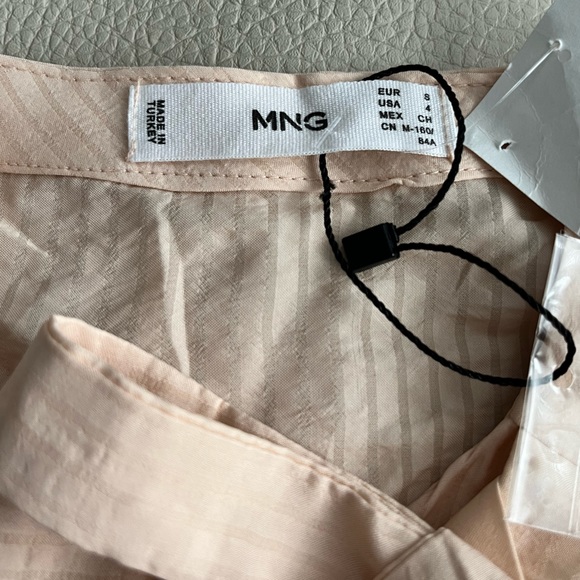 Mango Women’s Tie Neck Blouse - EU Size S / US Size 4 - Picture 6 of 8